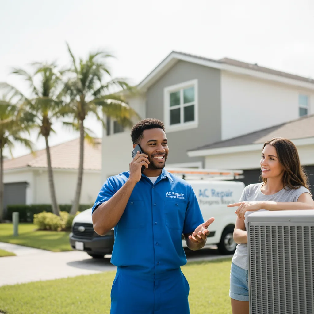AC Repair Pompano Beach customer support in Pasadena